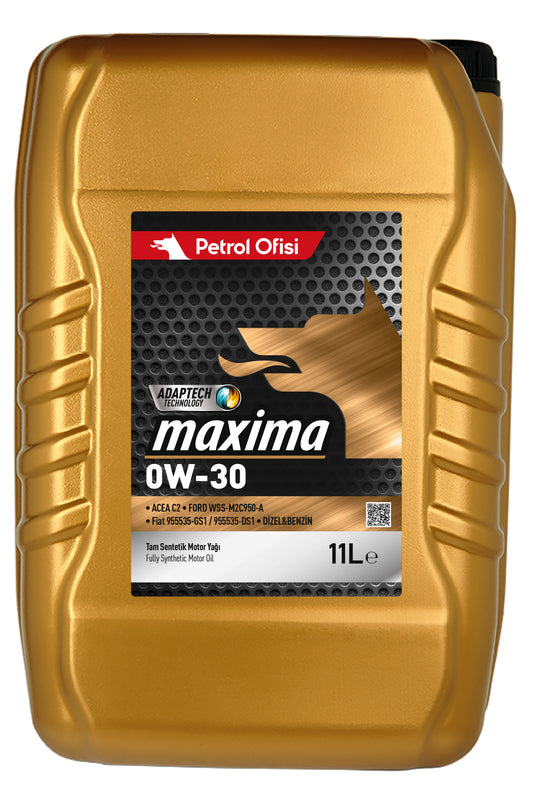 Maxima 0W-30 11 L Fully Synthetic Engine Oil A5/B5, C2 Ford WSS-M2C950-A